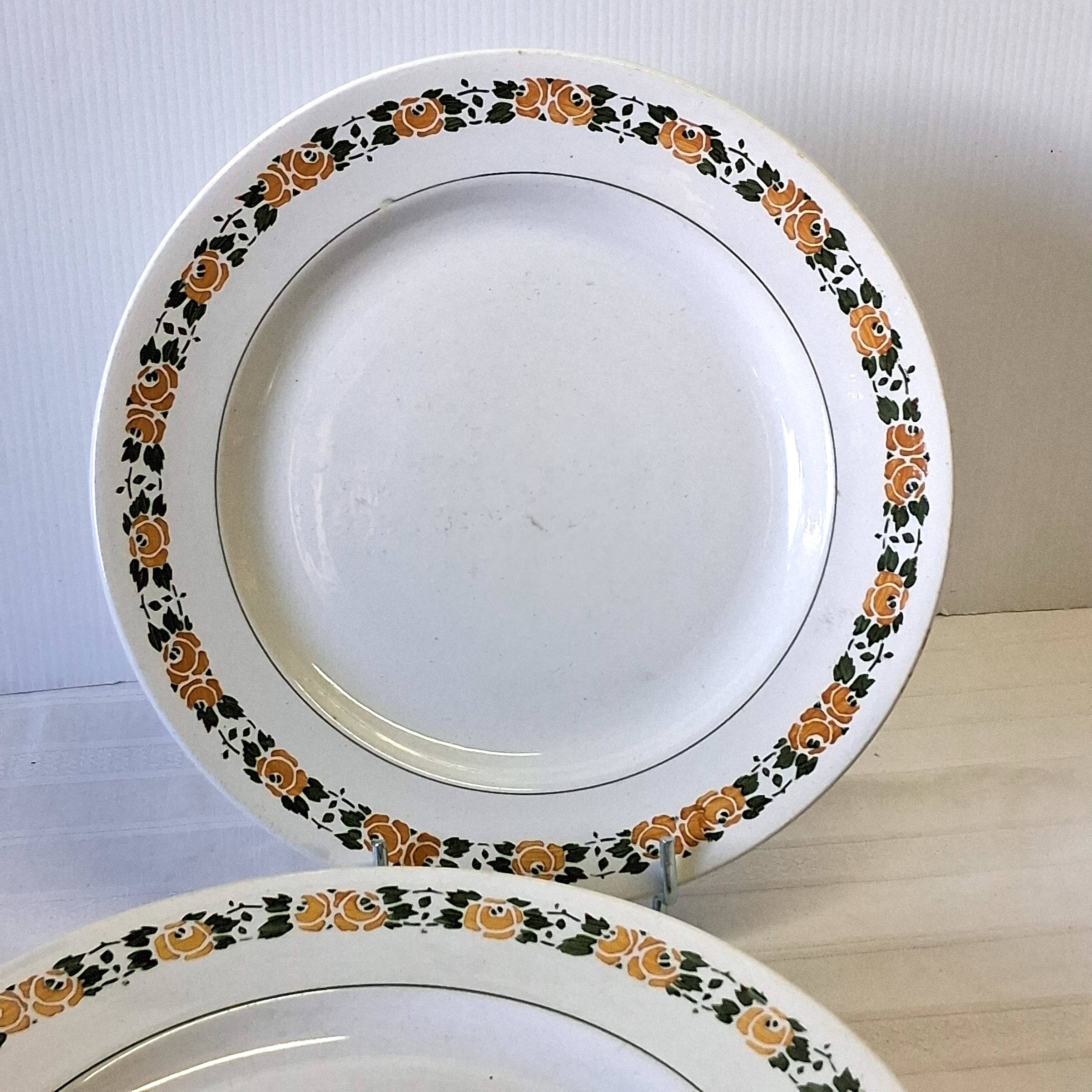 6 Villeroy & Boch dinner plates in good condition