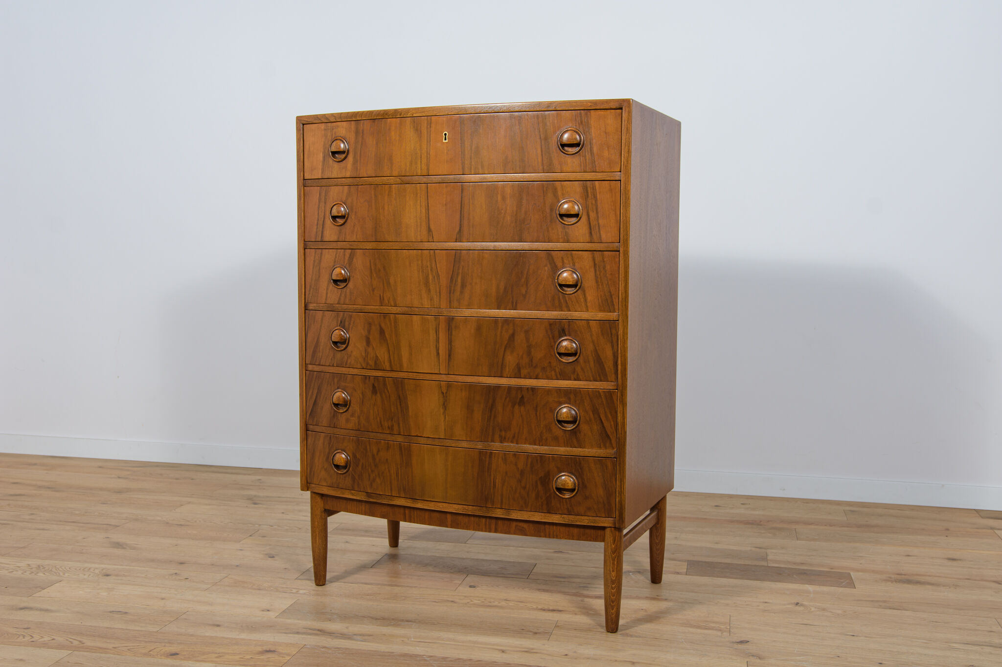 Mid-Century Danish Walnut Dresser, 1960s
