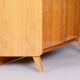 Mid-Century Modern Wardrobe in Ash by Tatra Pravenec, Czech, 1950s