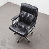 Osvaldo Borsani P126 Highback office chair for Tecno Italy 1960s