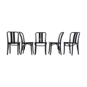 5 chaises bleu ZPM Radomsko