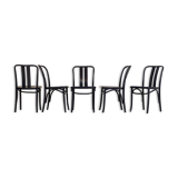 5 chaises bleu ZPM Radomsko 1960