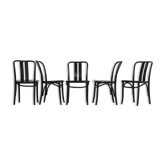 5 chaises bleu ZPM Radomsko 1960