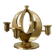 Swedish brass candelabra by Arthur Pe Kolbäck