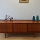 Modernist long sideboard of the 1970s