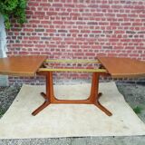 Baumann expandable oval table, 1960