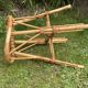 Vintage rattan stool
