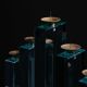 Sculptural Candle Holder by Luigi Massoni for Gallotti & Radice | Italy 198
