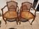 Set of 2 cane chairs in Louis XIV style