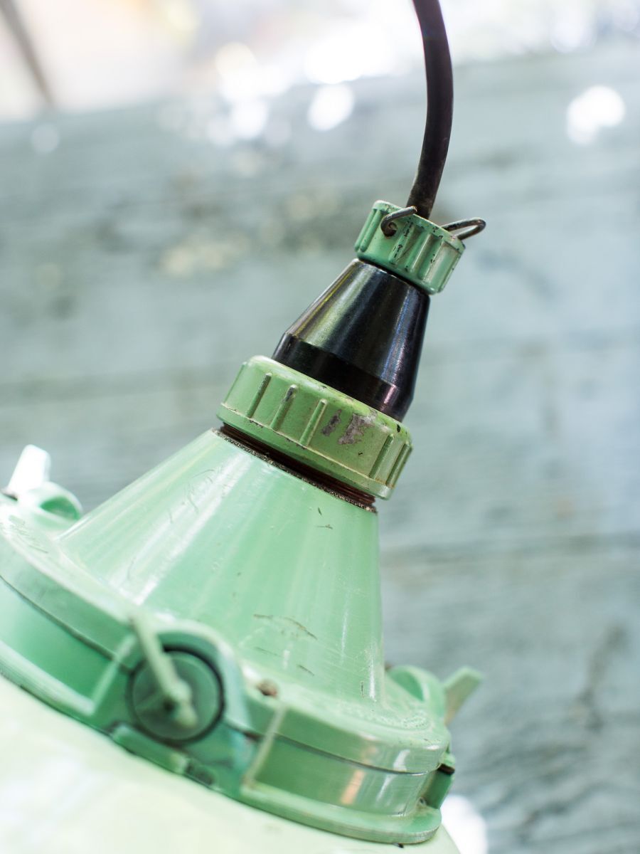 Green enamelled suspension industrial