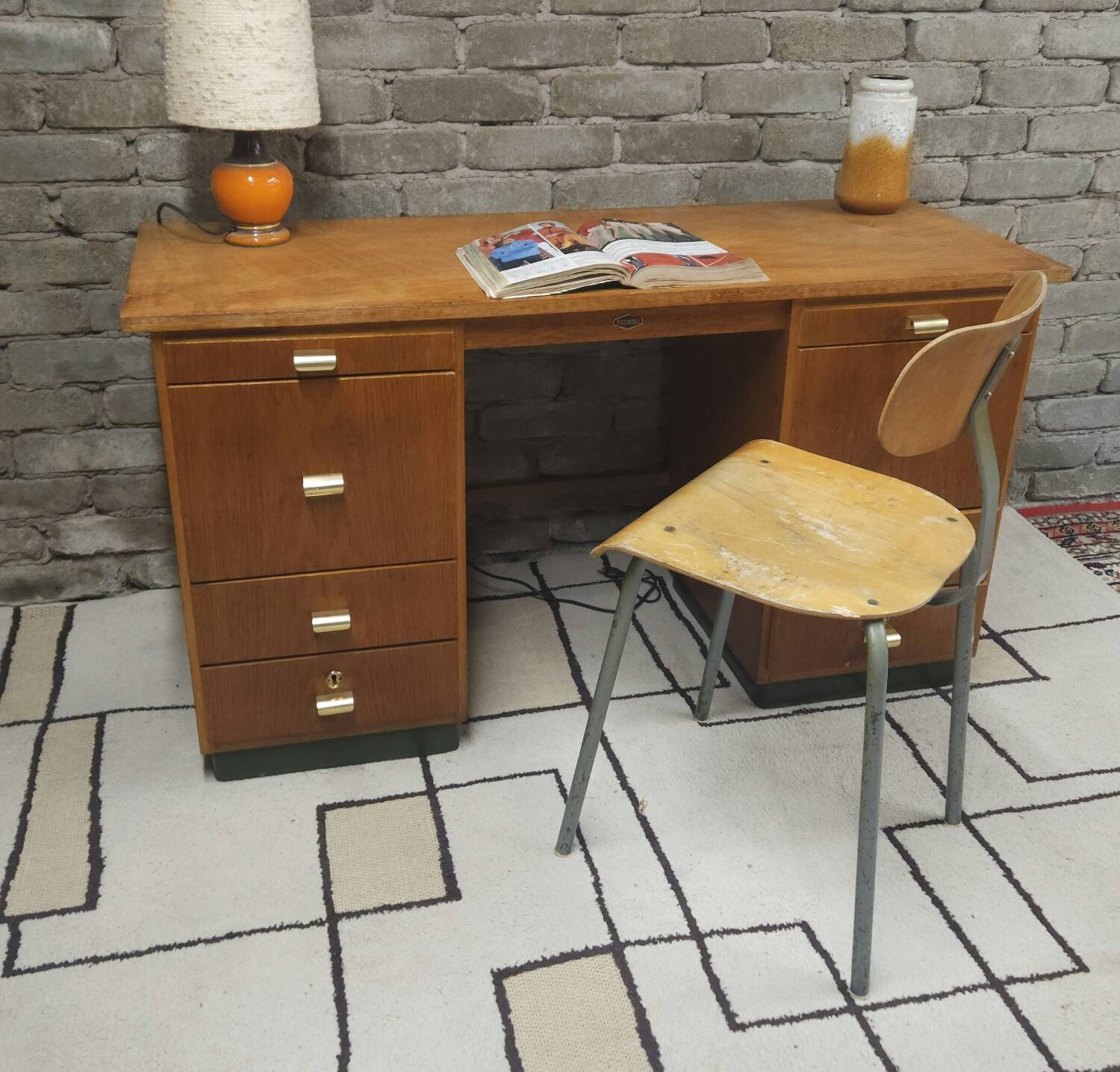 Bureau Pfalzmöbel vintage année 1960