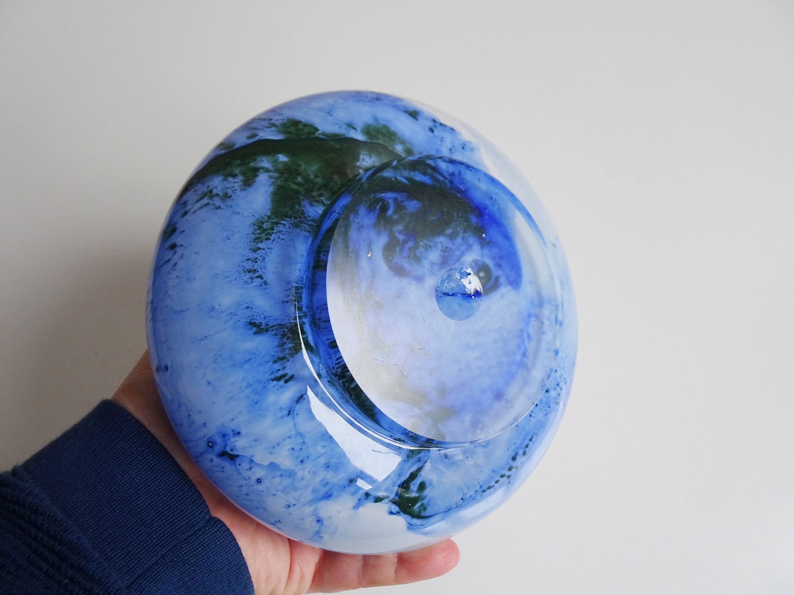 Glass vase Michelangelo