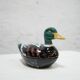 Terrine canard vintage en céramique par Michel Caugant
