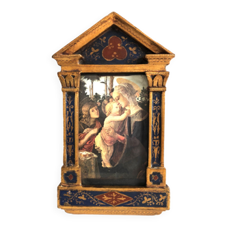 Italian altarpiece in wood