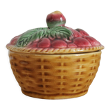 Sugar jar candy in slurry fruits Sarreguemines