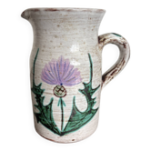 Vintage thistle pitcher