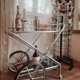 Chrome dessert table