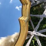 Golden mirror