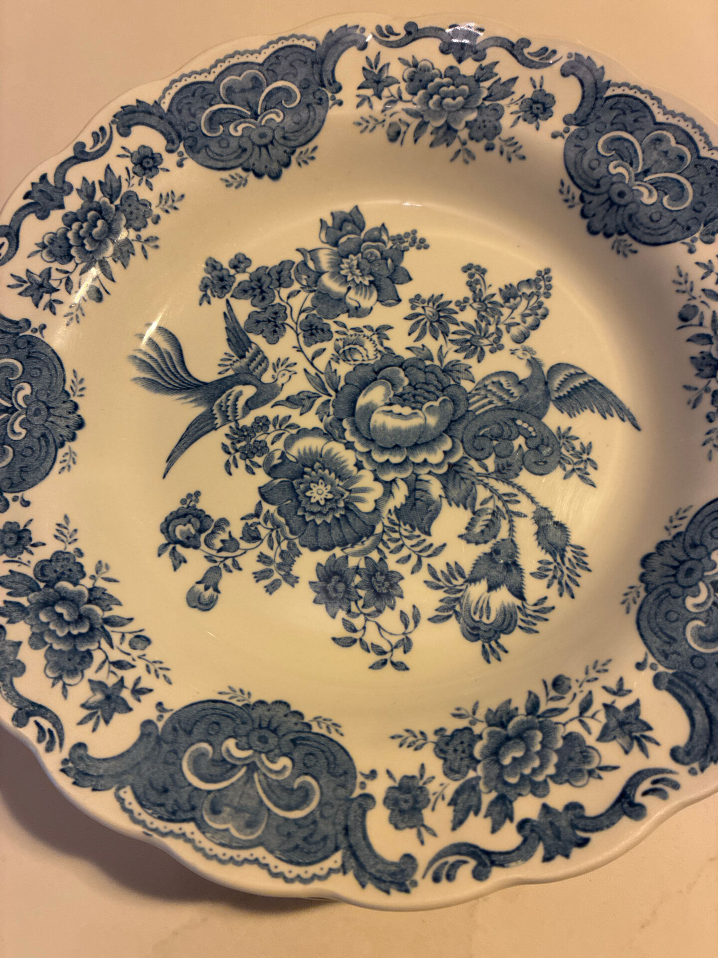 5 deep plates Windsor collection "Ridgway"