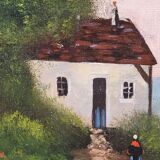 Oil painting on canvas