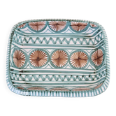 Robert Picault, glazed ceramic dish, signed, 1950s-1960s