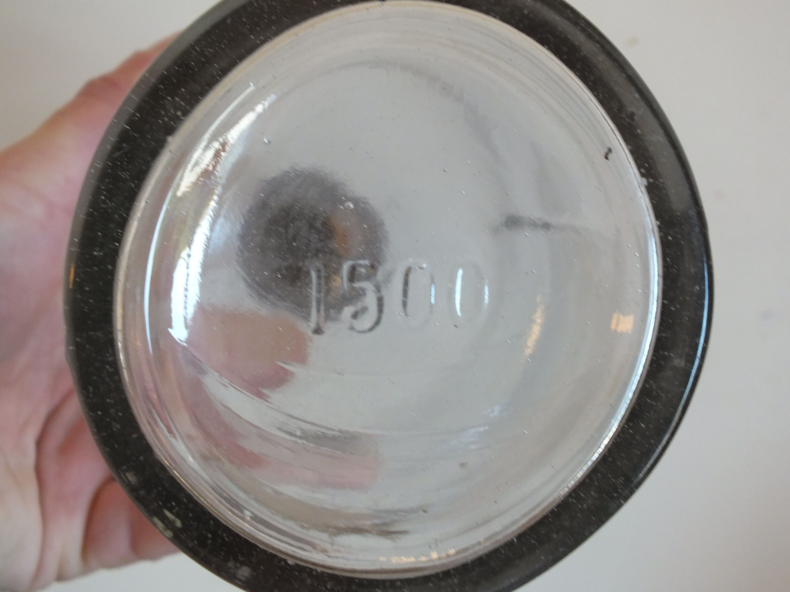 Glass pharmacy bottle or bottle - laboratory, apothecary