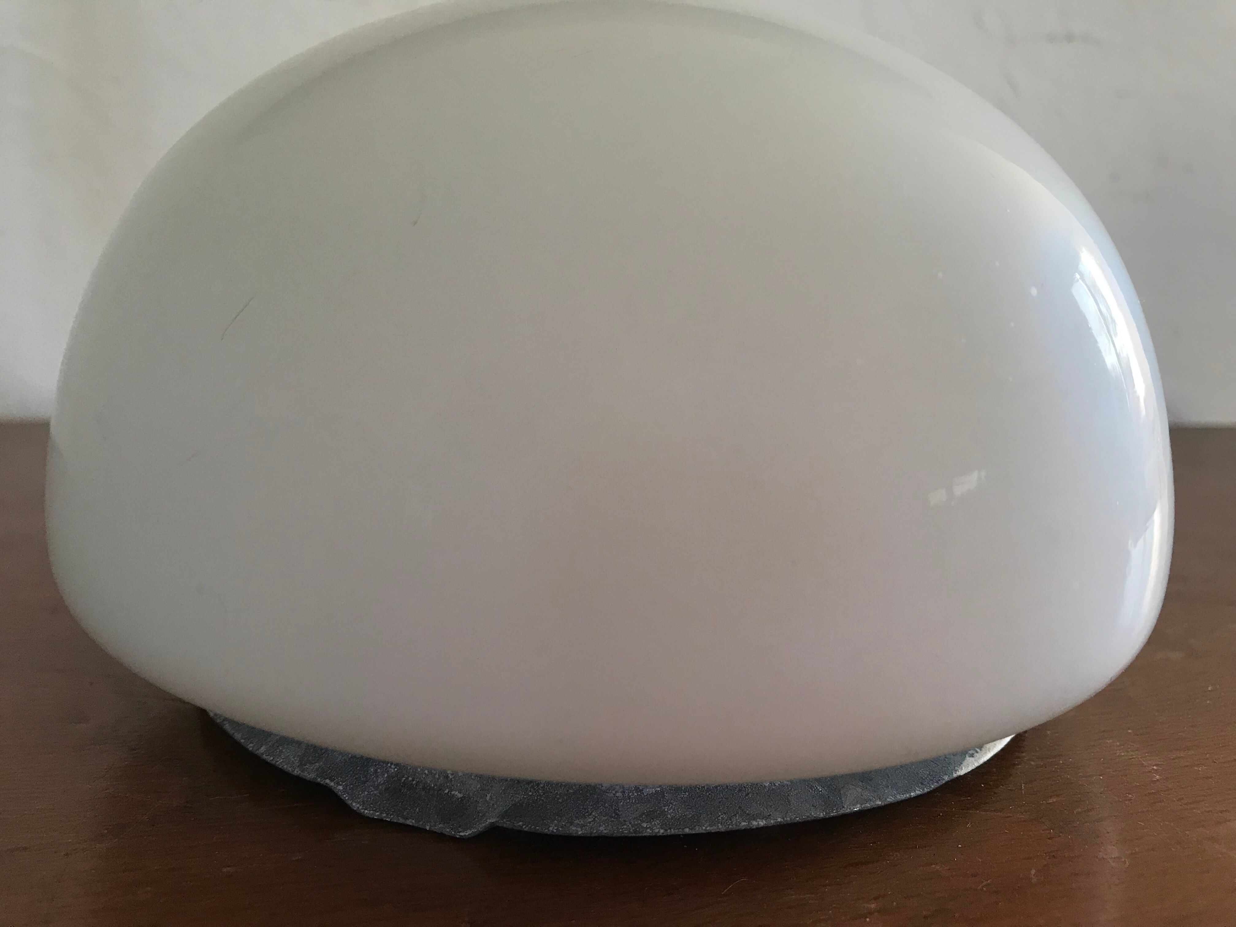 Opaline ceiling light 1970
