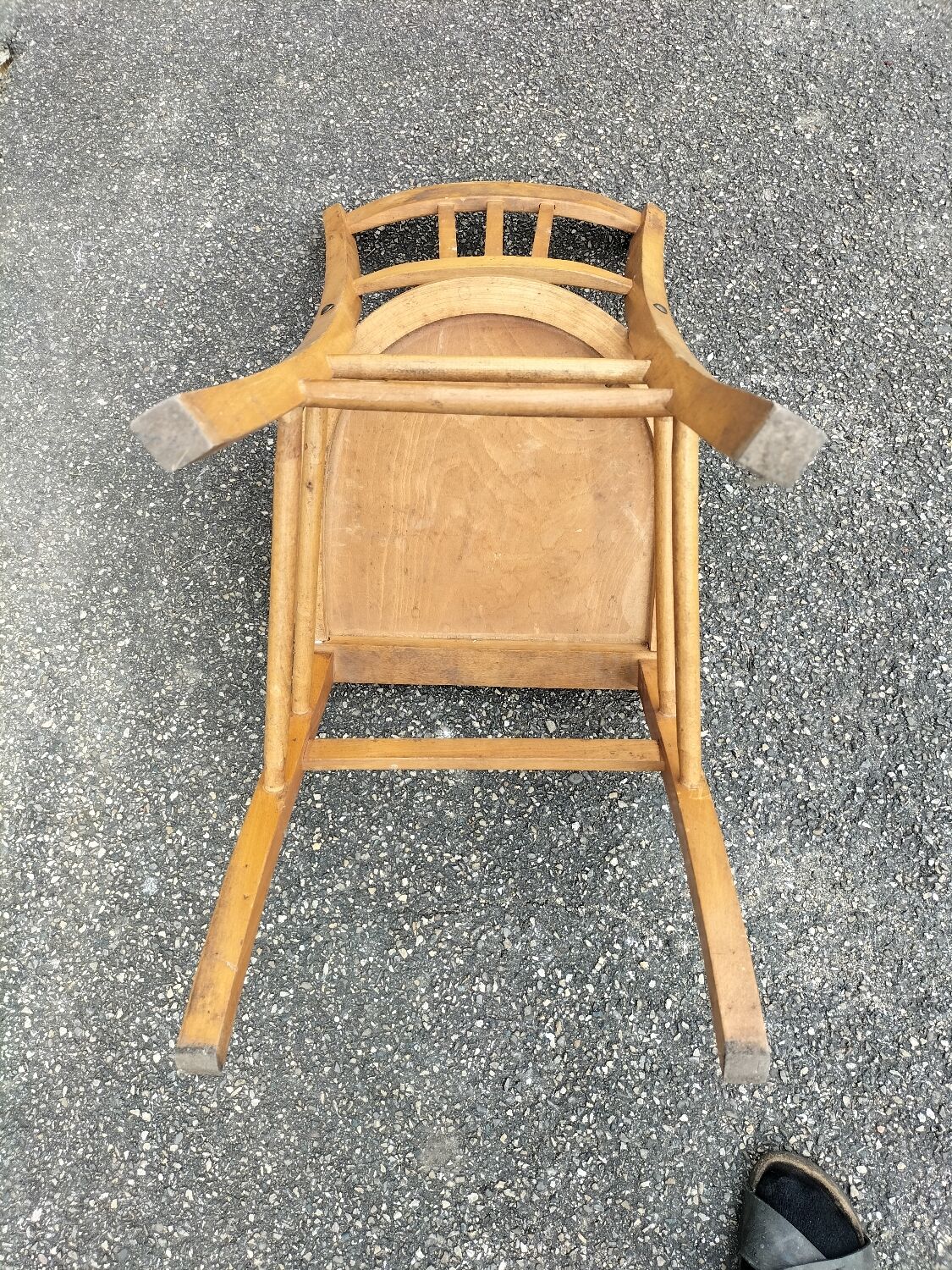 Wooden chairs