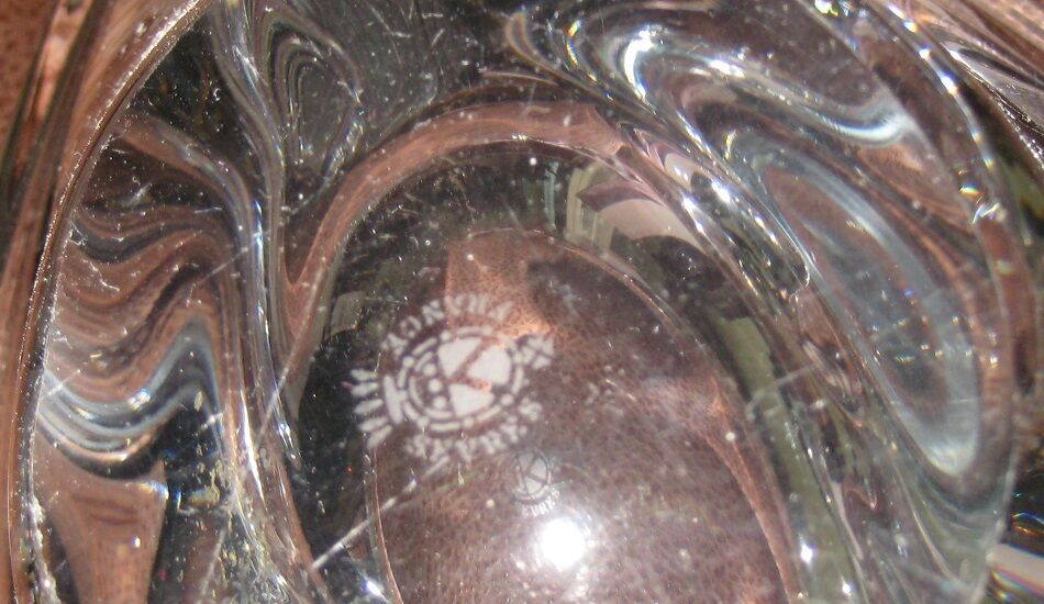 Crystal de sèvres fruit cup