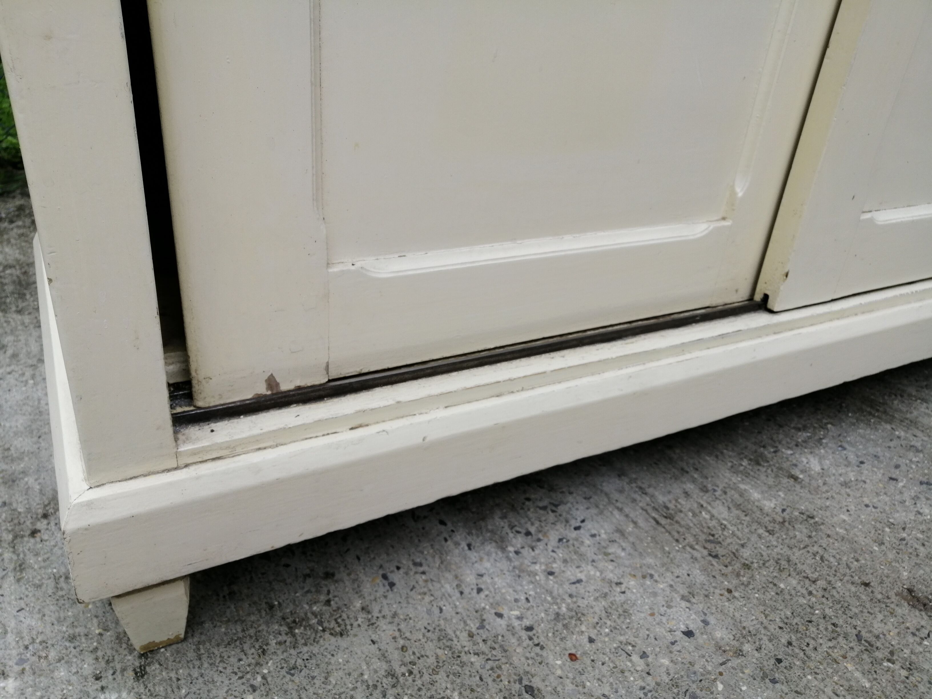 Large Parisian wardrobe sliding doors 50/60s