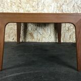 Table basse Arne Wahl Iversen en teck Danemark 1960/70
