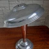 Lampe champignon cuivre et aluminium