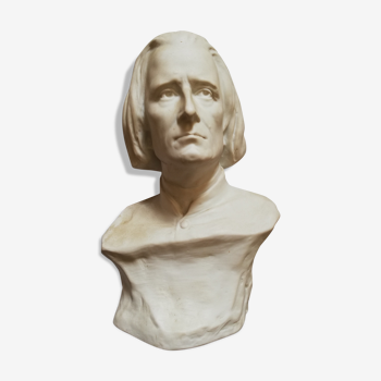 Liszt bust by Nannini