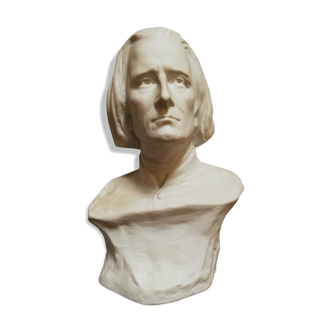 Liszt bust by Nannini