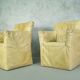 A pair of brutalist armchairs by Gerard van den Berg for Montis, 1970s
