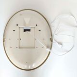 Allibert 1970 illuminated retro oval vintage mirror