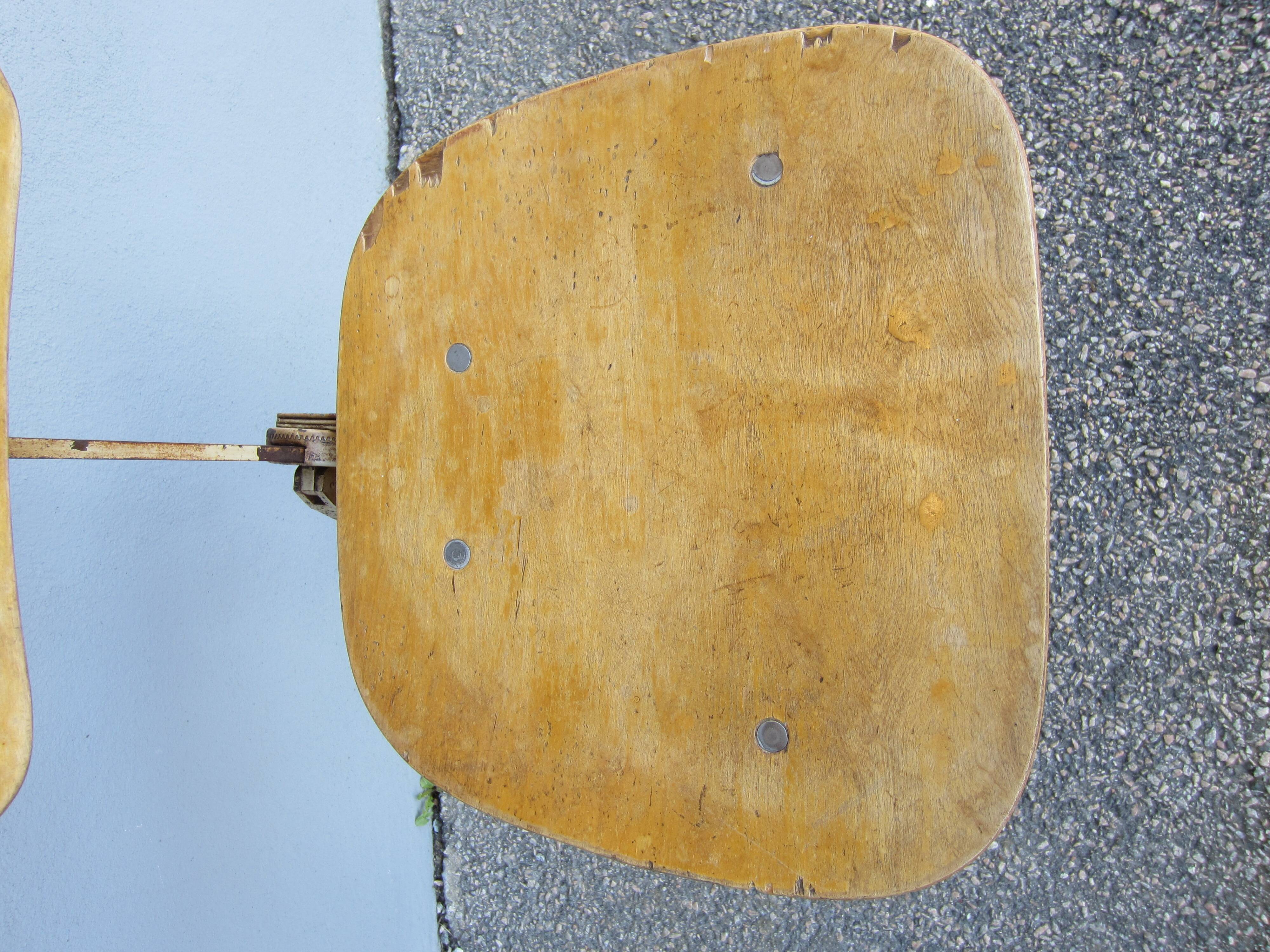 Odelberg & Olson Scandinavian industrial chair, 1940s