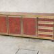 Sideboard shelf design 70 Michel Pignères amboyna burl chrome brass