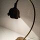 Magnificent bronze lamp by Lucas Rambouillet stone