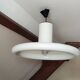 Lita pendant light white lacquered metal xl 60 cm vintage