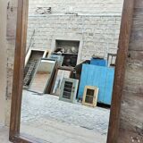 Burmese teak mirror