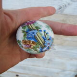 Flowered Paris porcelain toilet bottle