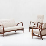 Canapé 3 places par Topform design hollandais années 1950