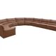 Sofa modular Queening modernist of Saporiti 1960