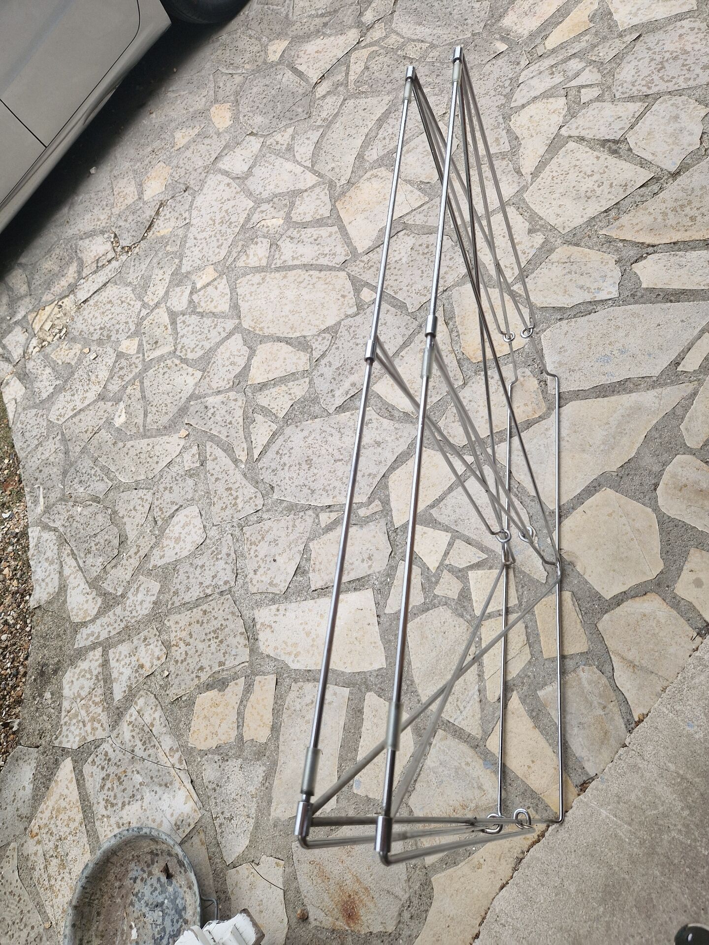 Vintage Max Sauze design folding dining table