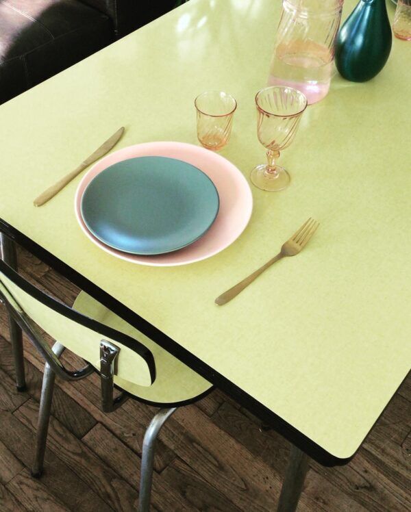 Formica set table and chairs