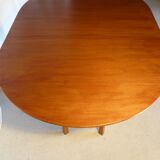Scandinavian folding table in Jentic blond teak