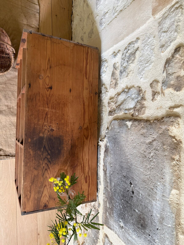 Casier de métier en bois