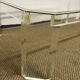 Lucite coffee table by David Lange, 1970