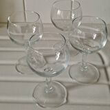 Lot verres à vin de bistrot